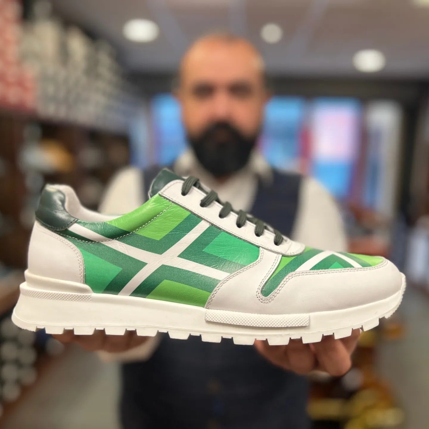 Sneaker ACHTERHOEK wit