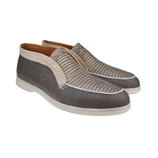 Enkelboot Taupe Leguaan DJANI