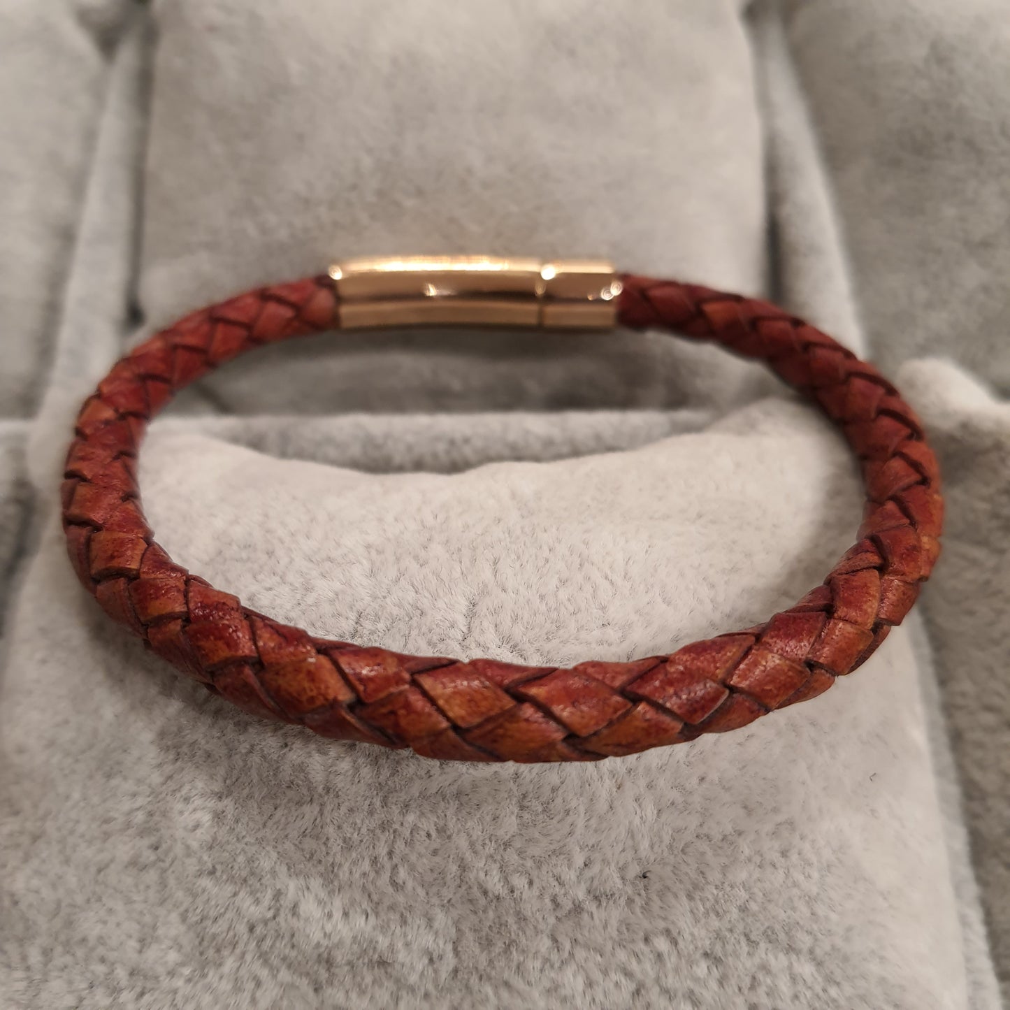 Gevlochten armband Gino - Anastasia Gold