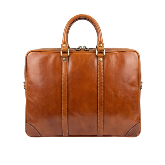 Laptoptas cognac JOEP 16"