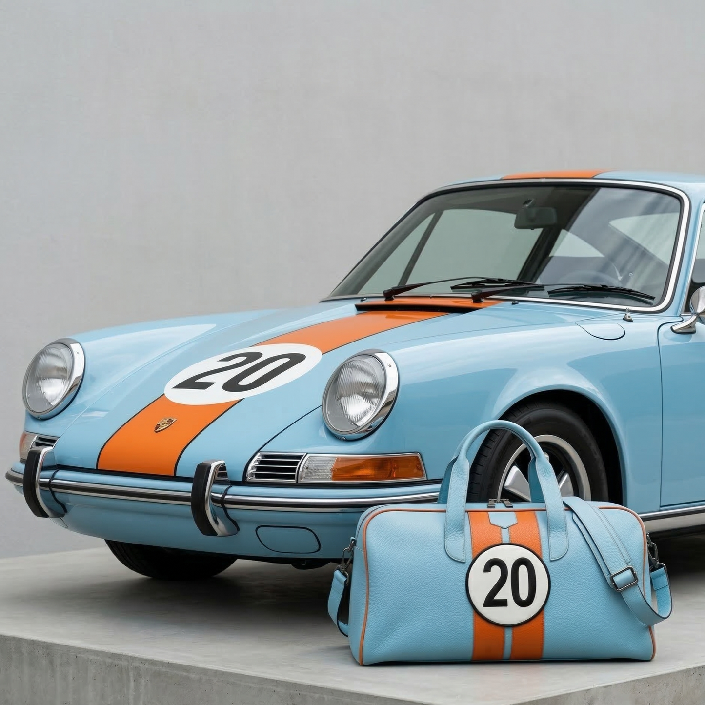 Reistas lichtblauw MASSIMO