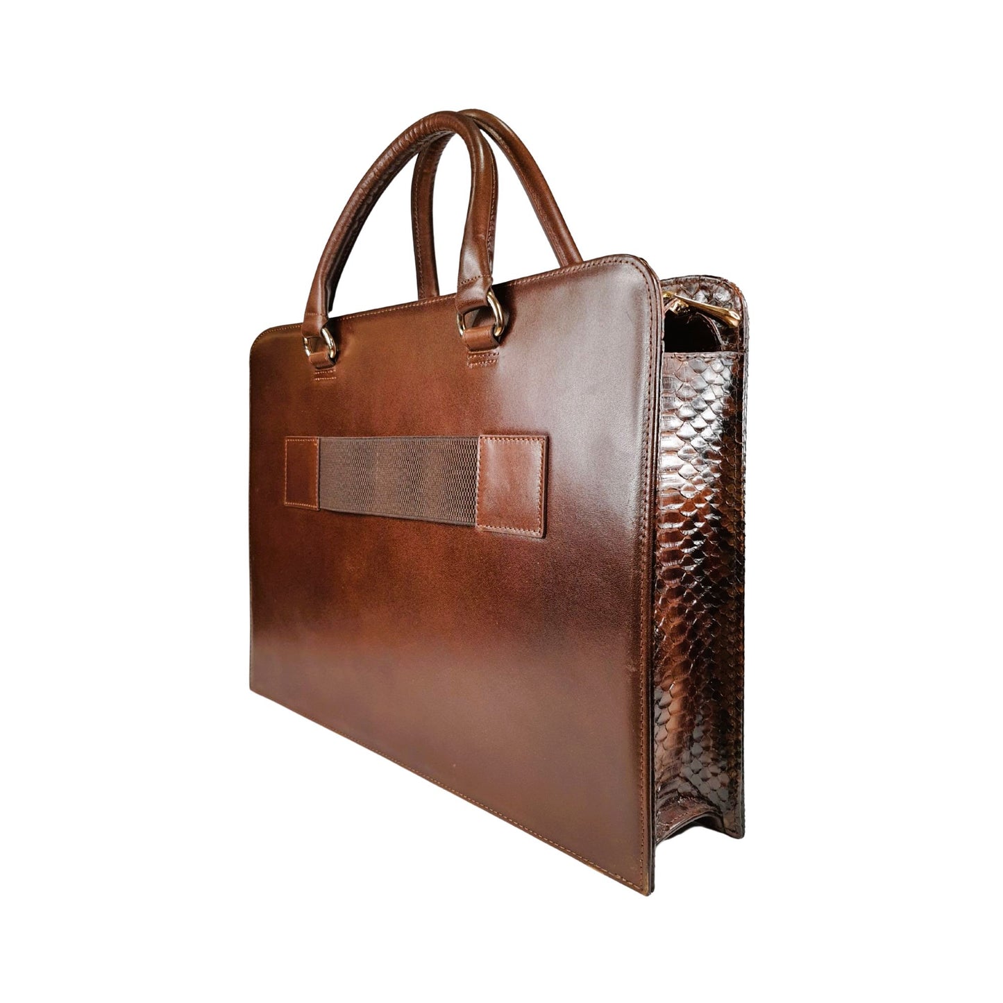 Aktentasche Python Braun PAOLO