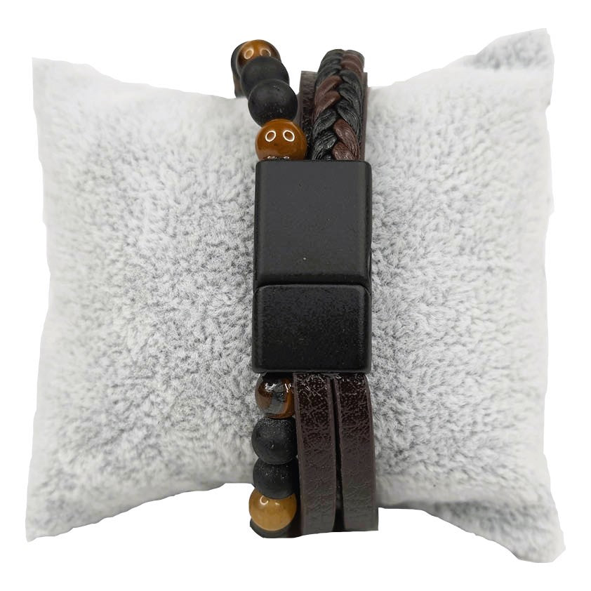 Quattro Armband RICCARDO - Bruin
