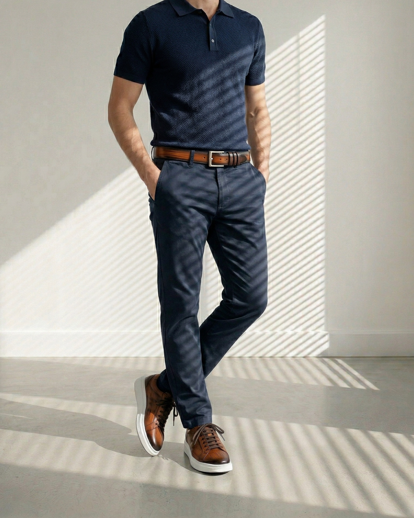 Gürtel ALFONZO Camel Orange