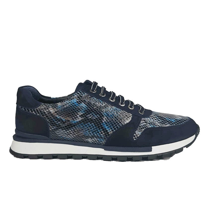 Sneaker Navy Python ROGER