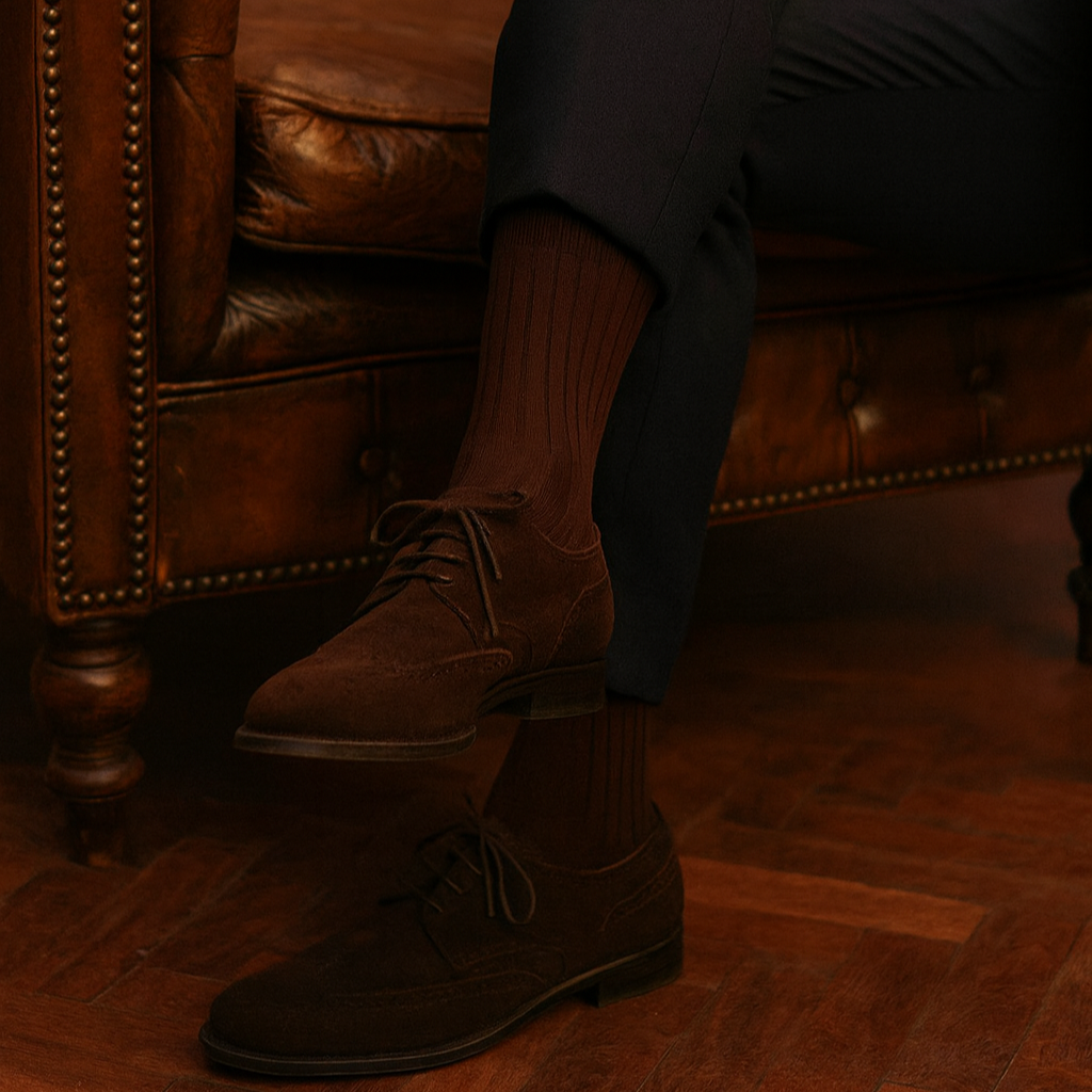 Klassieke Herensokken Bruin