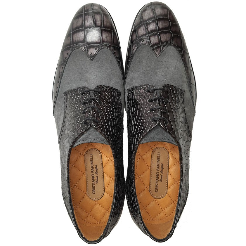 Derby Suède Wingtip DANIEL
