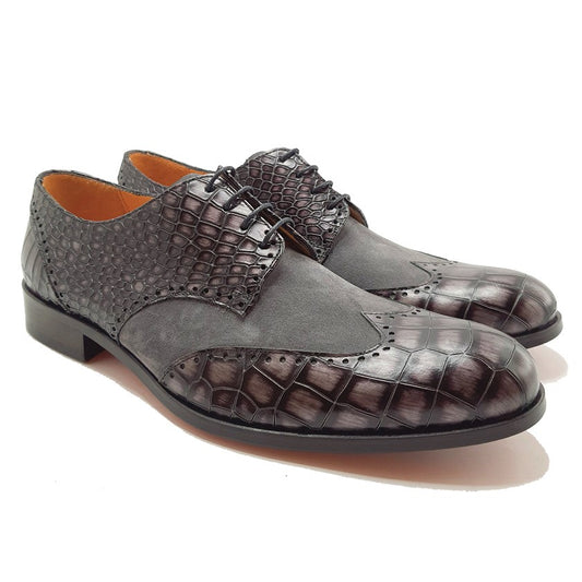 Derby Suède Wingtip DANIEL