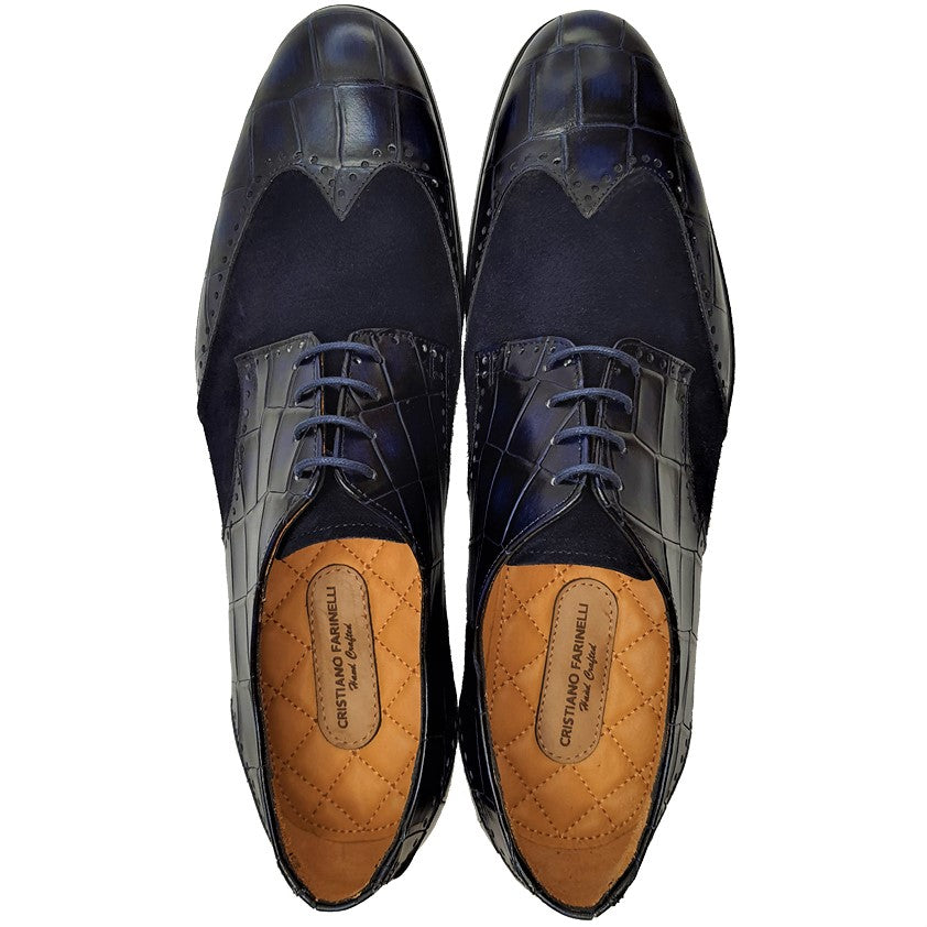 Derby Suède Wingtip DANIEL