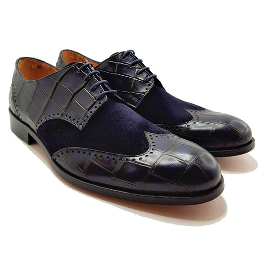 Derby Suède Wingtip DANIEL