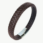 Single Armband FERRO - Bruin vlecht