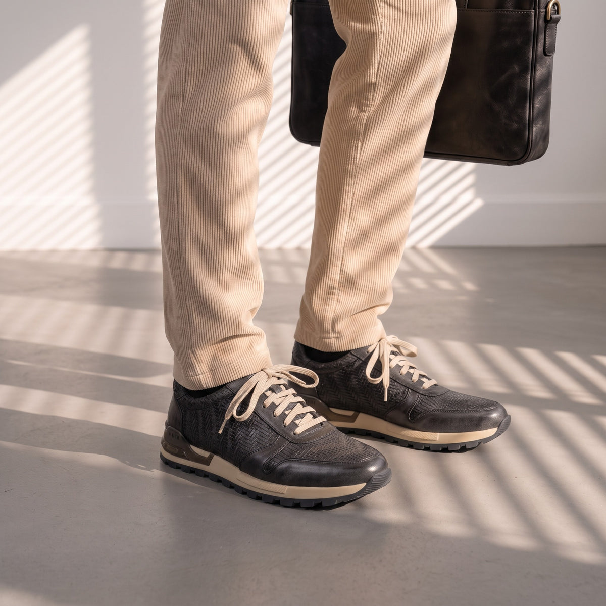 Sneaker DON JUAN Antraciet Grijs