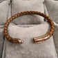 Geflochtenes Armband Gino - Camel Gold