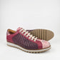Sneaker HUNTER Bordeaux Vlecht