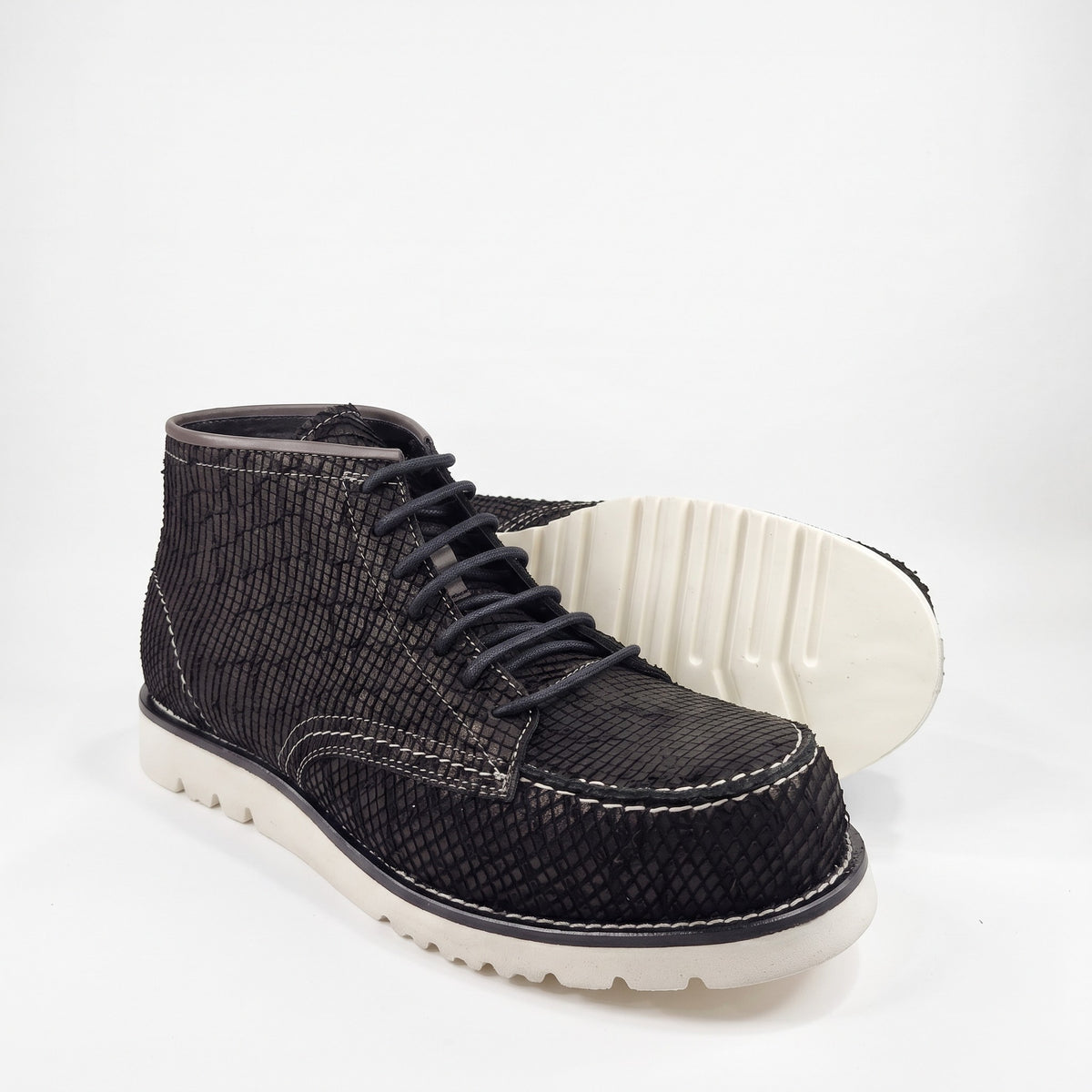 Veterboot JEREMY Zwart