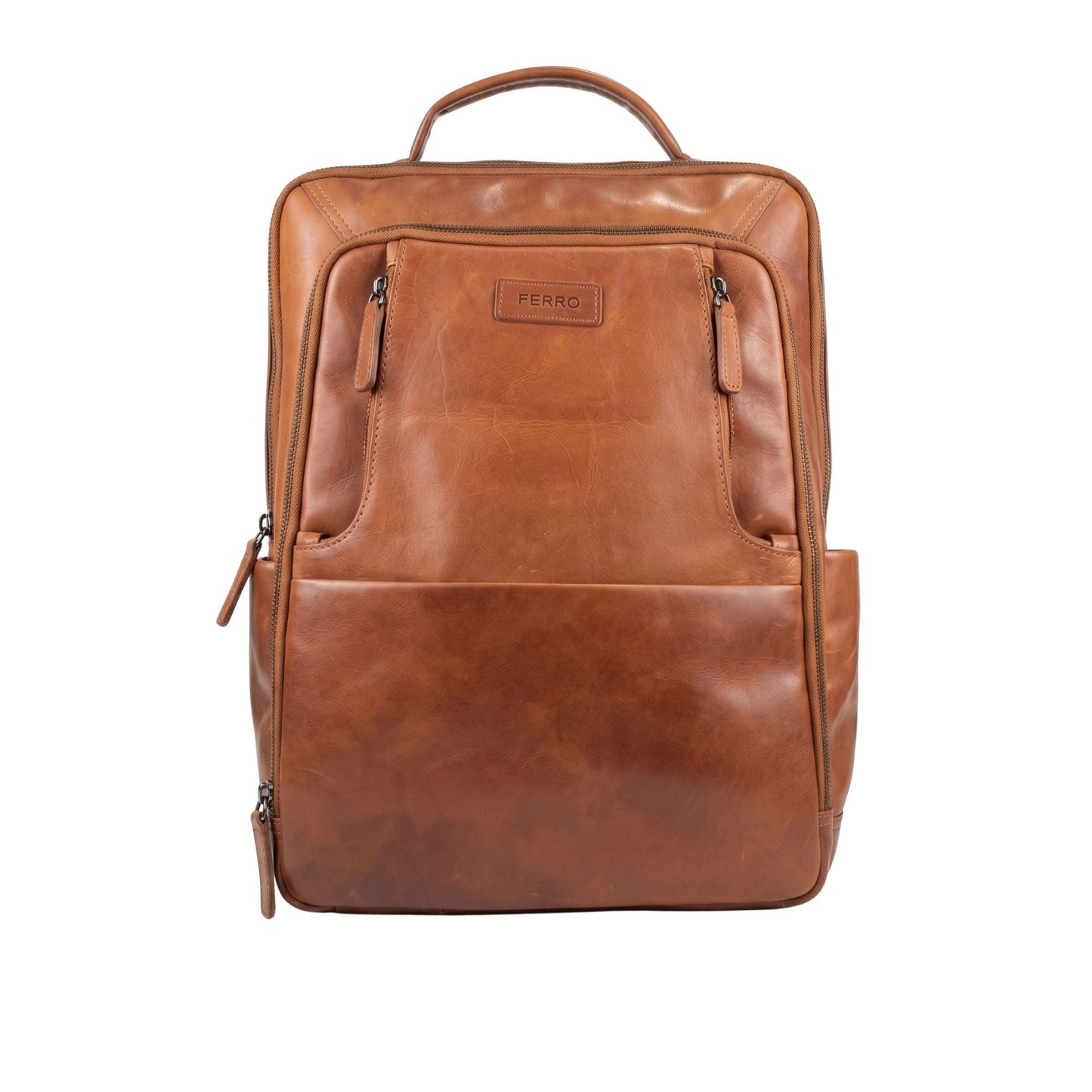 Rugzak cognac KAREL