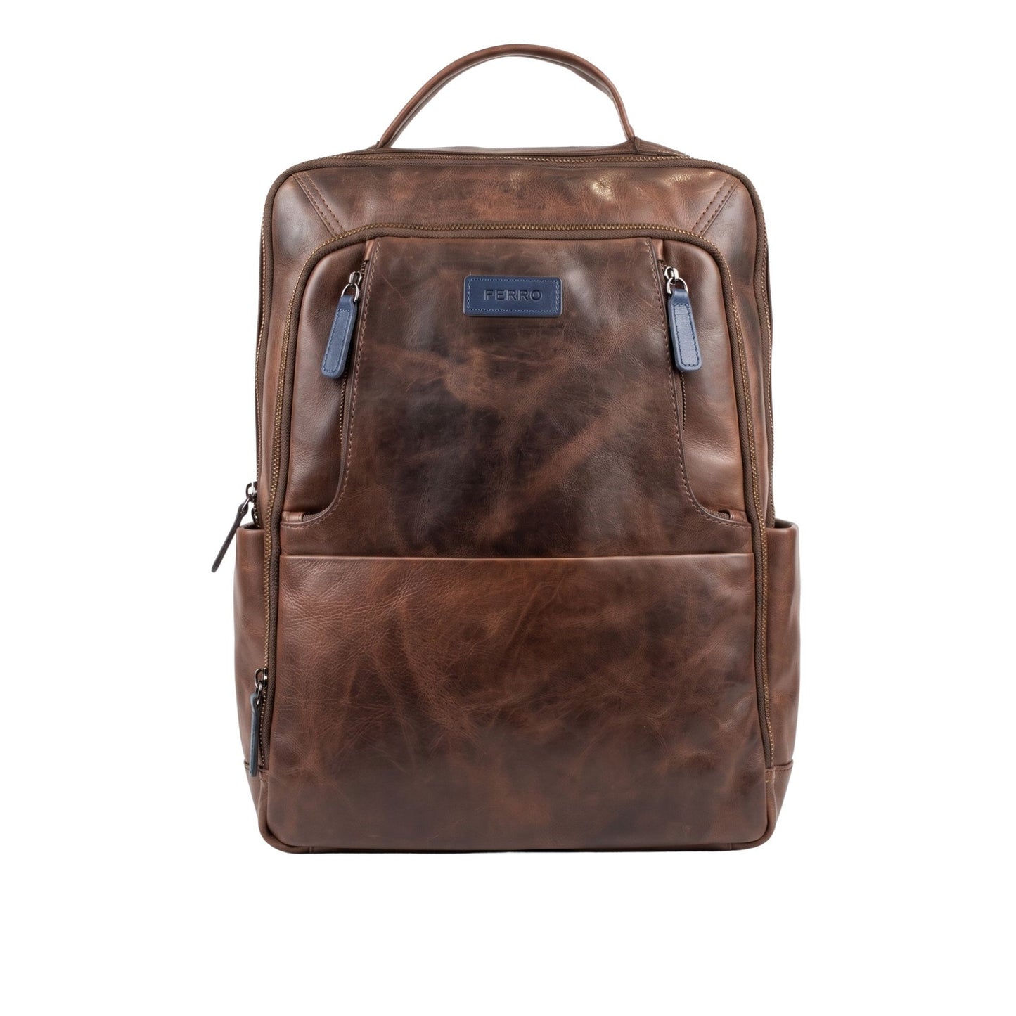 Rugzak vintage brown KAREL