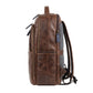 Rugzak vintage brown KAREL