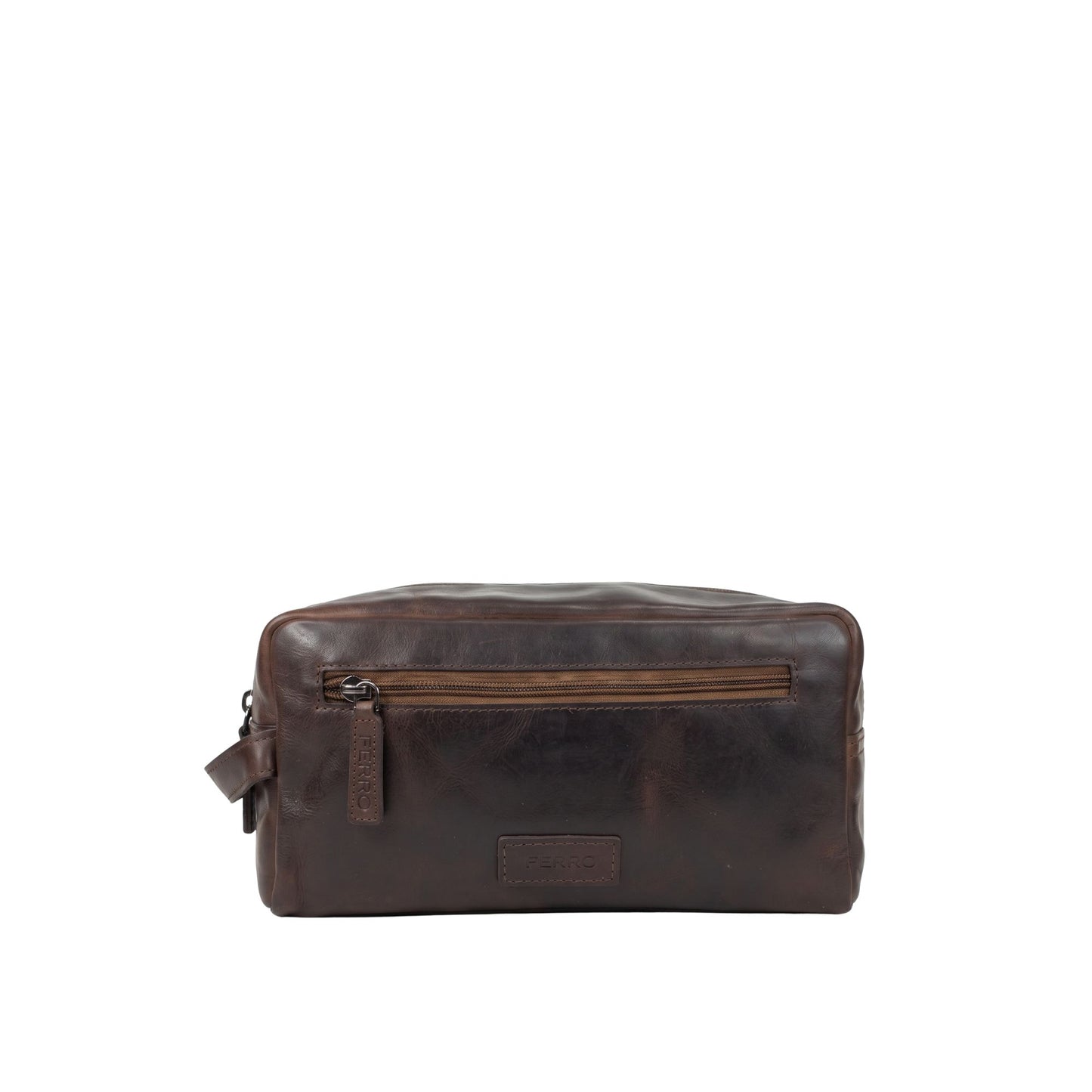 Toilettas vintage brown KRIJN