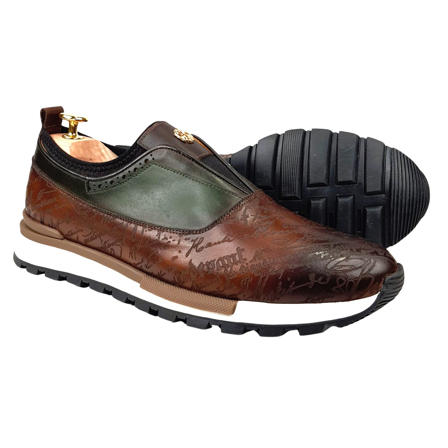 Sneaker Slip-On Cognac MACK