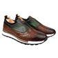 Sneaker Slip-On Cognac MACK