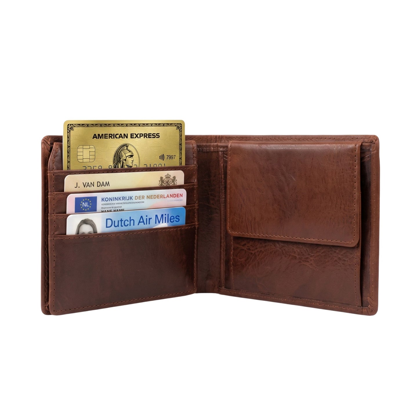 Wallet MARIJN Cognac