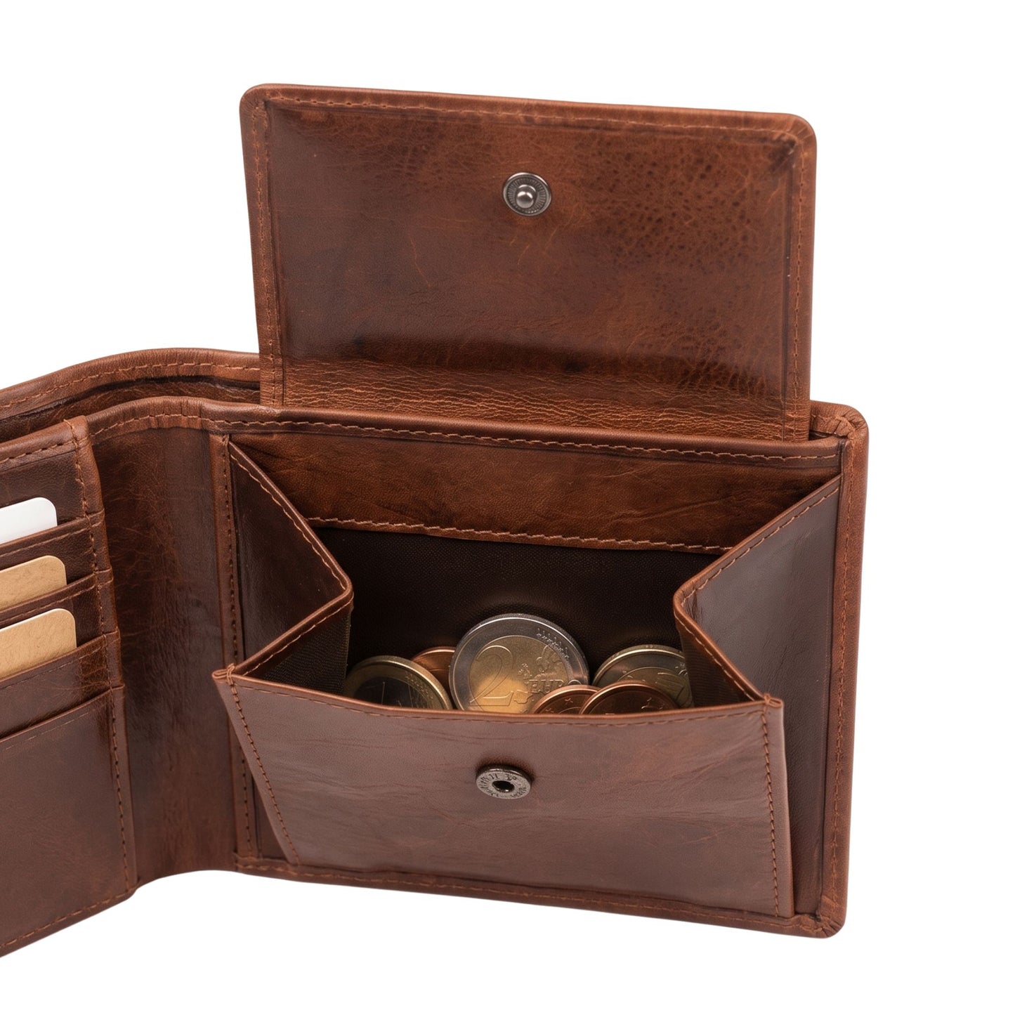 Wallet MARIJN Cognac