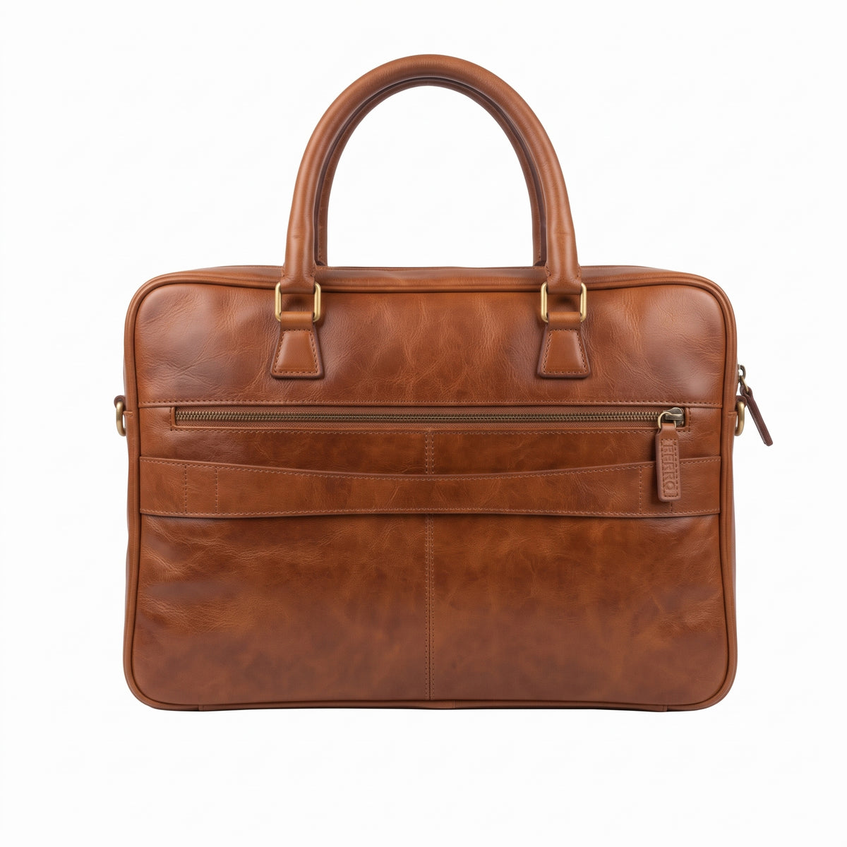 Laptoptas cognac MAURITS
