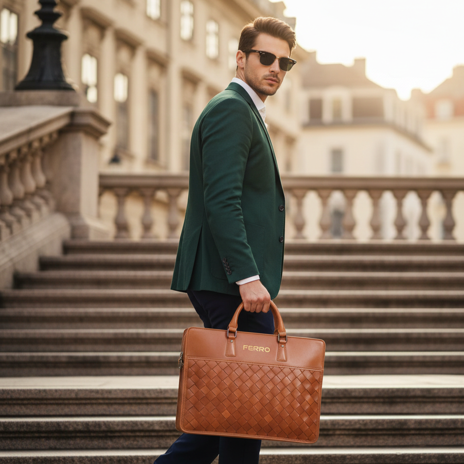 Aktentasche camel PAUL 