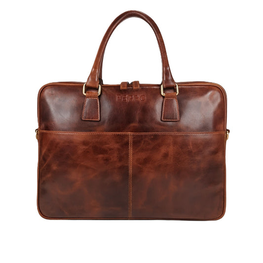 Aktetas cognac PAUL