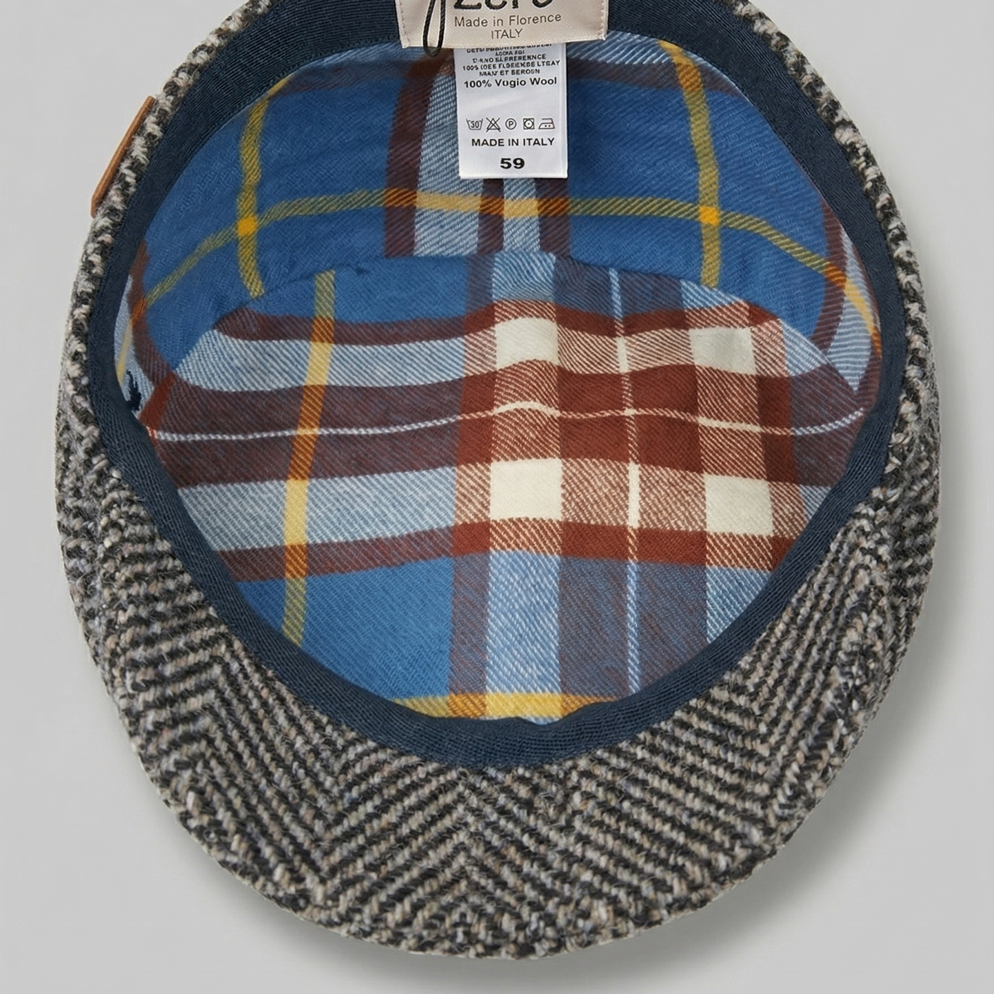 Flat Cap HARRISON Grau