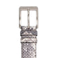 Gürtel GINO Python Grau