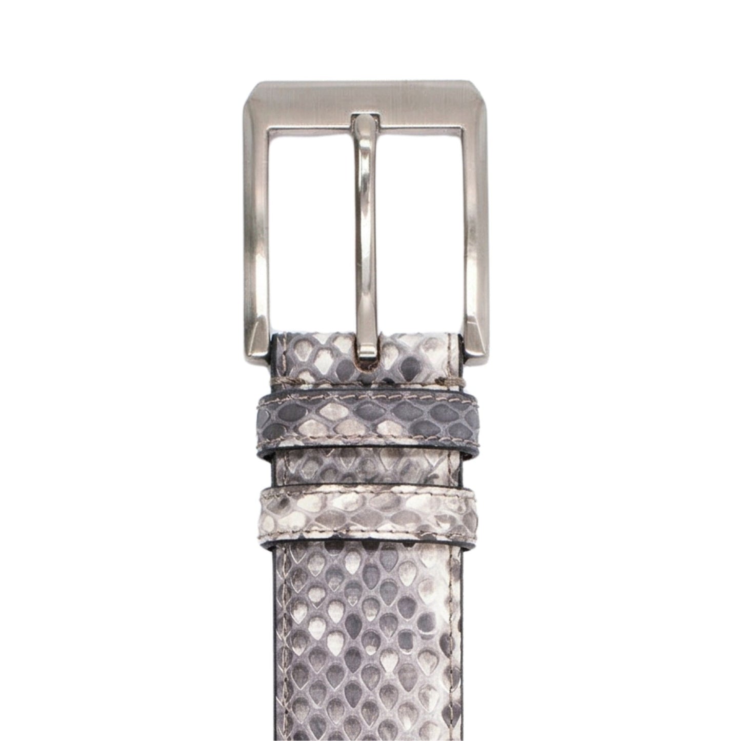 Gürtel GINO Python Grau