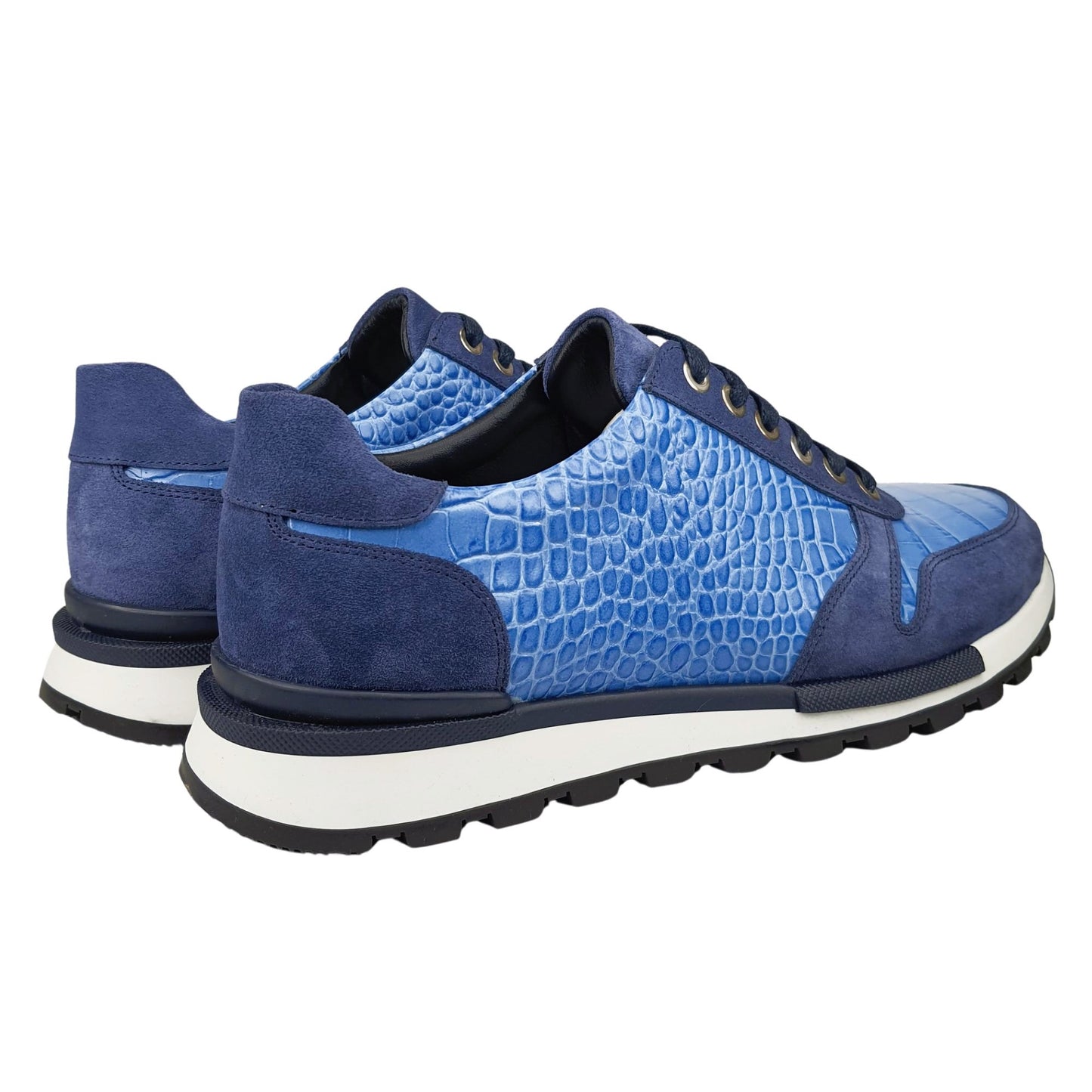 Sneaker Navy Python ROGER 