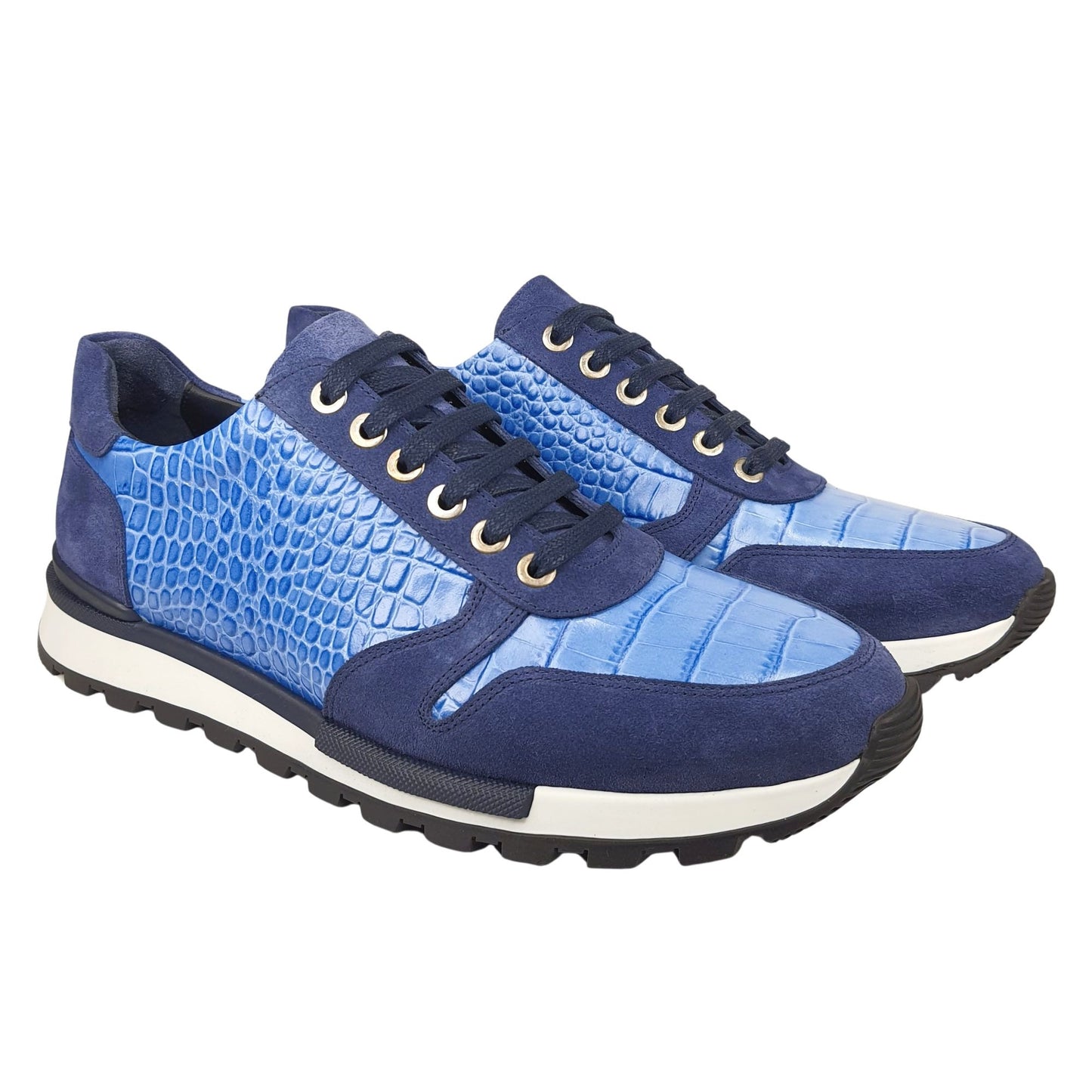 Sneaker Navy Python ROGER 