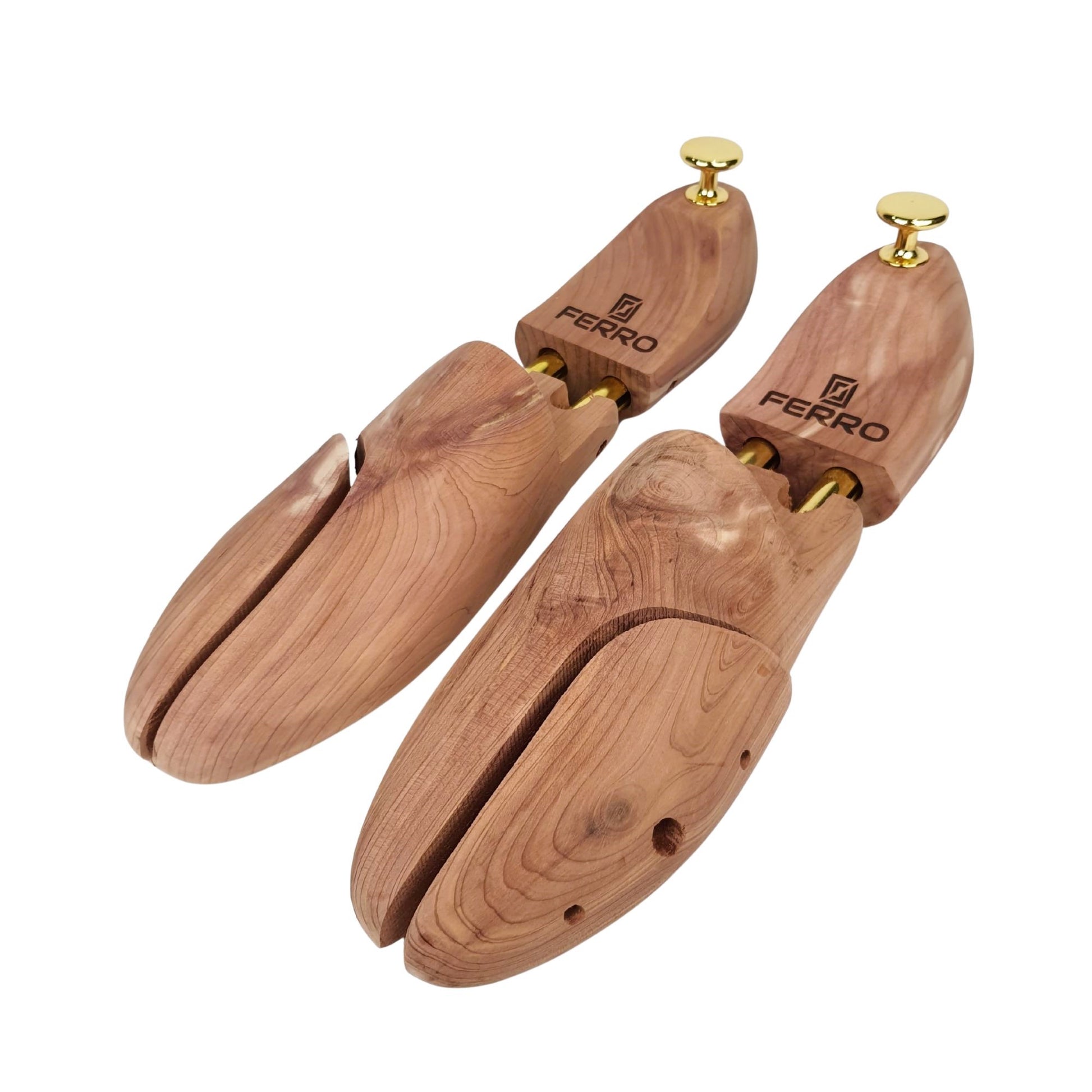 Esvioniq Cederhouten schoenspanner met dubbele buizen, in de maten 36-50, roodcederhout voor mannen en vrouwen, hout, EU 44-45 Esvioniq Cederhouten schoenspanner met dubbele buizen, in de maten 36-50, roodcederhout voor mannen en vrouwen, hout, EU 44-45
