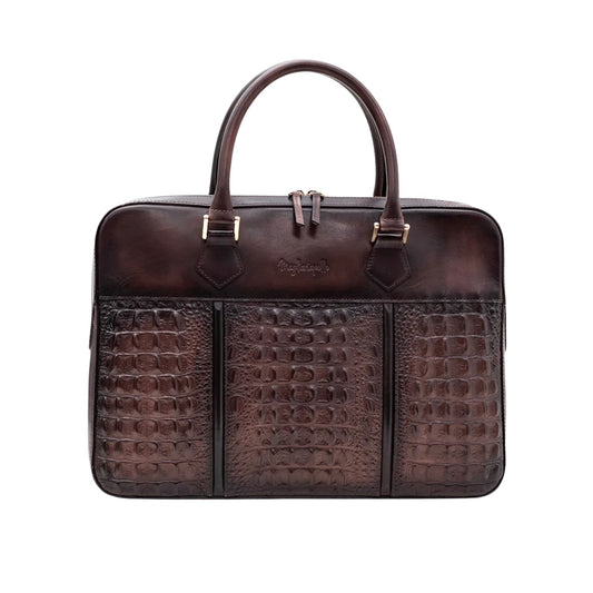 Aktentasche Kroko CALEB