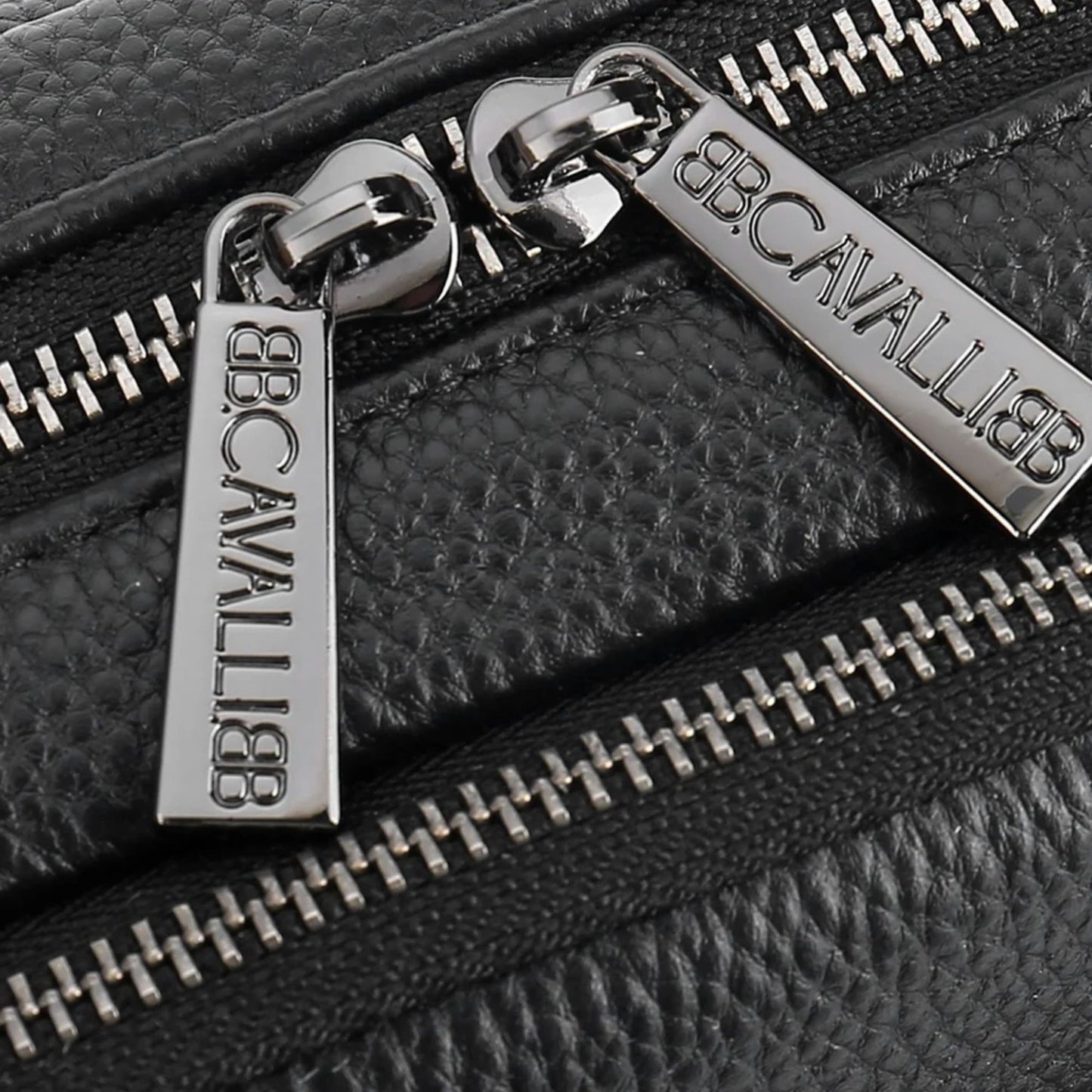 Laptoptasche B. CAVALLI schwarz genarbt