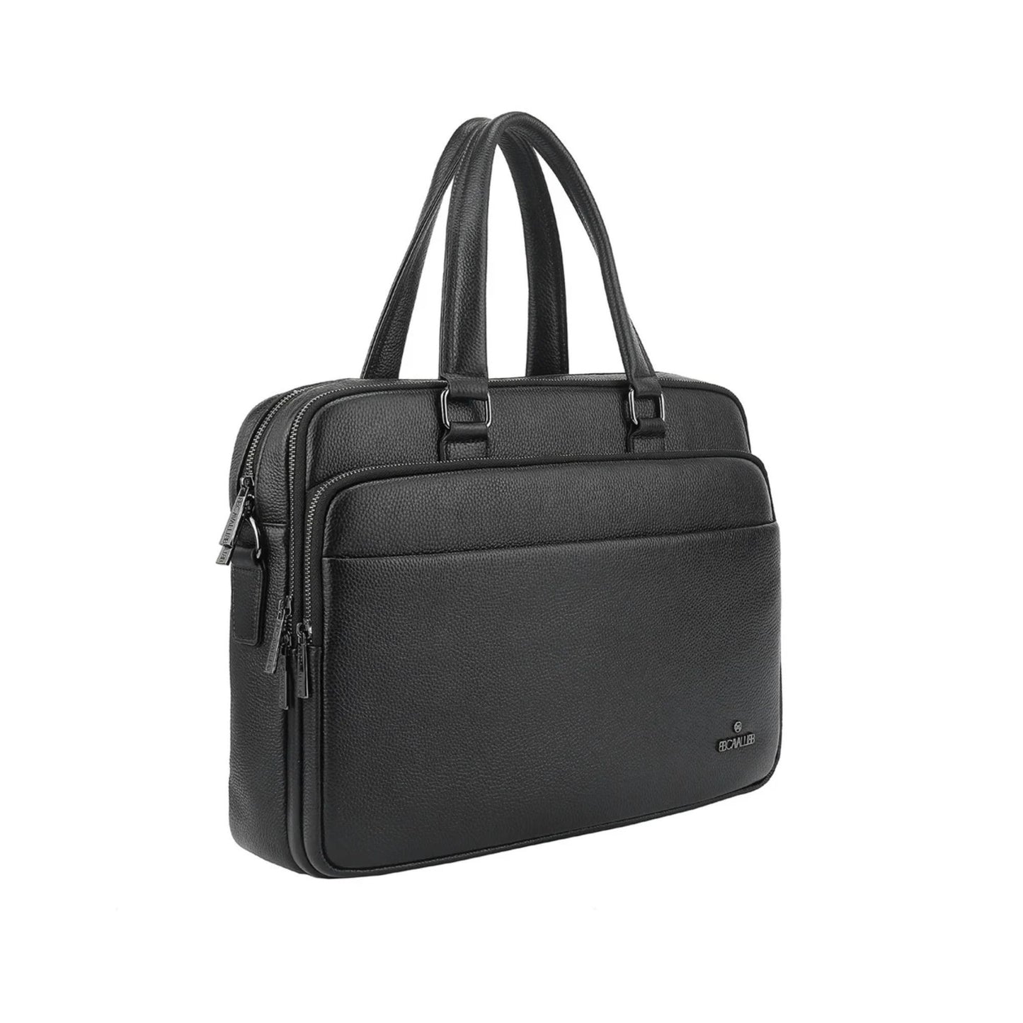 Laptoptasche B. CAVALLI schwarz genarbt