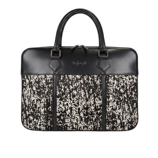 Aktentasche Schwarz-Weiß GIANLUCA 