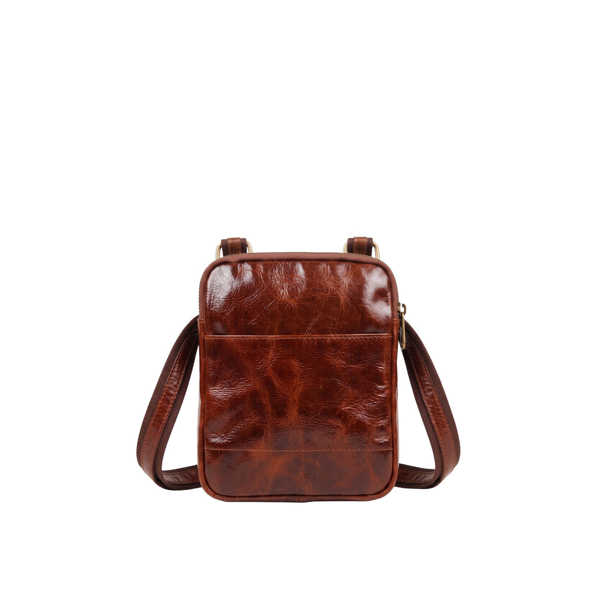 Schoudertas dark-cognac EUGÈNE