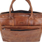 Laptoptas cognac MEES