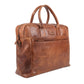 Laptoptas cognac MEES