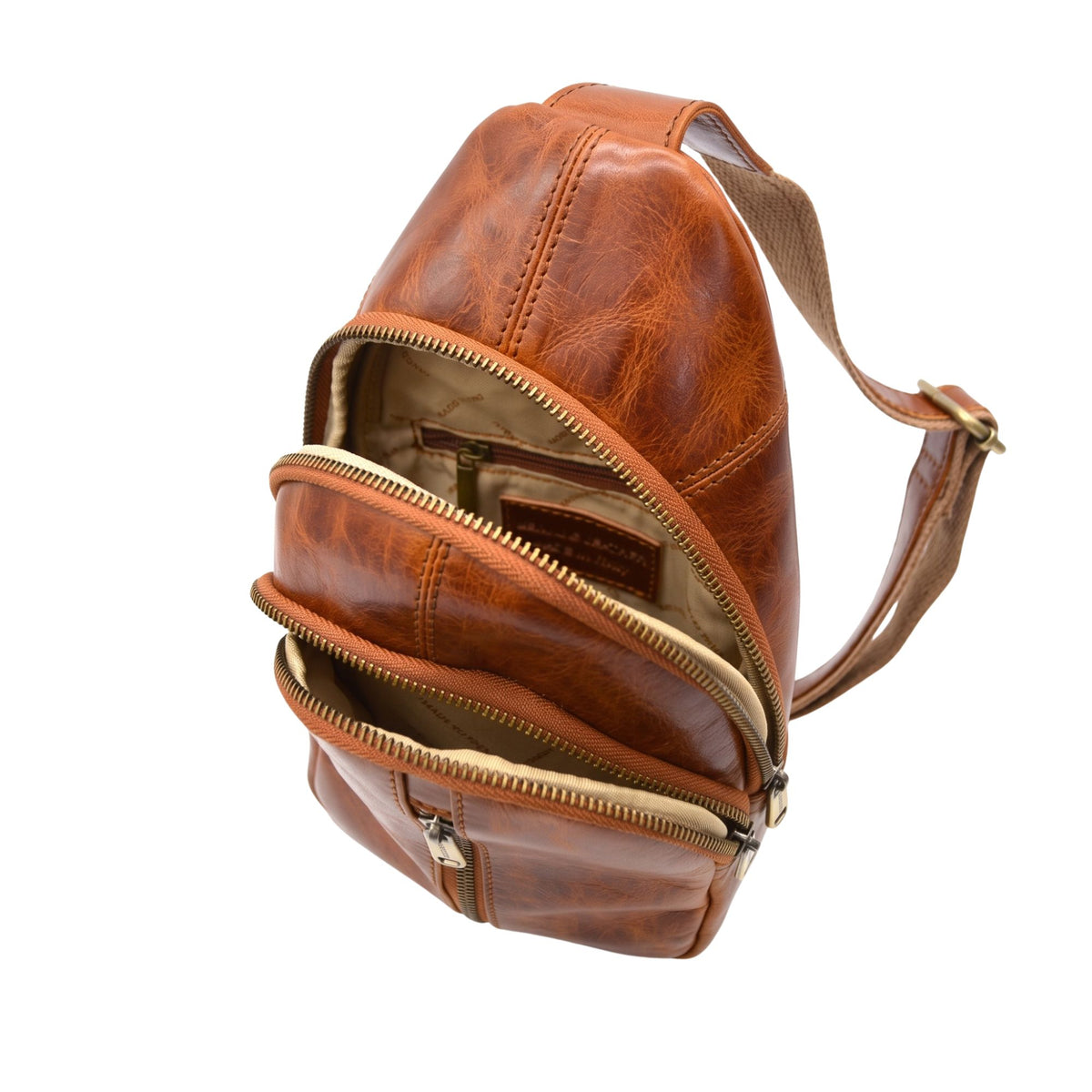 Cross Body cognac NICK
