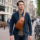 Cross Body cognac NICK