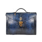 Aktetas Python Donkerblauw FRANCO