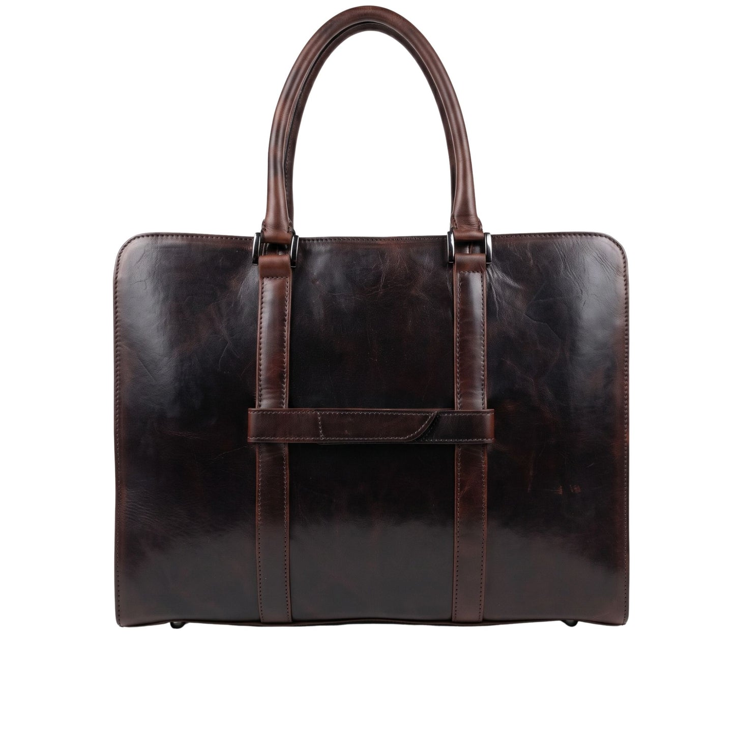 Aktetas dark-cognac TEUN