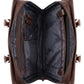 Aktetas dark-cognac TEUN