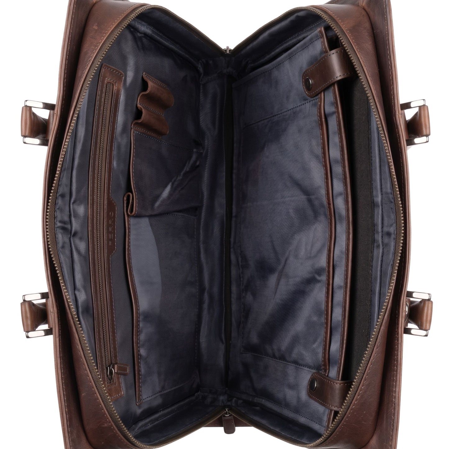 Aktetas dark-cognac TEUN