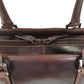Aktetas dark-cognac TEUN